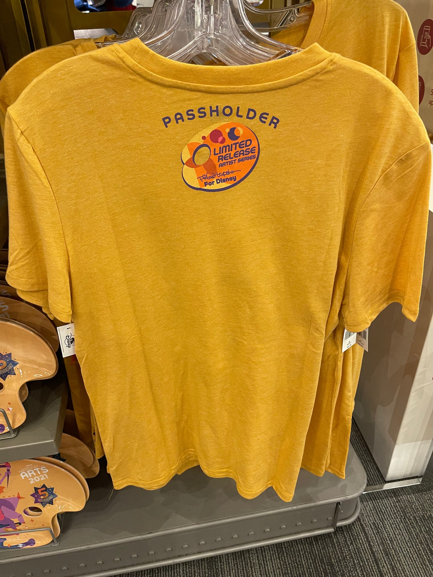 Disney Epcot Festival of Arts 5th Anniversary Figment Passholder Shirt