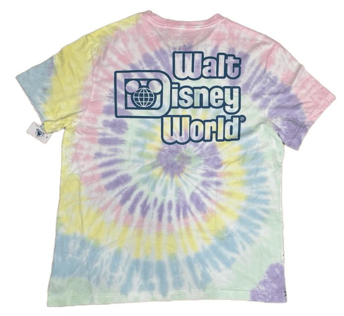 Walt Disney World Mickey and Minnie Mouse Tie Dye Pastel T-Shirt