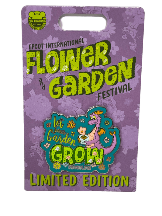 Disney Epcot 2021 Flower and Garden Festival Figment AP Pin LE 4000