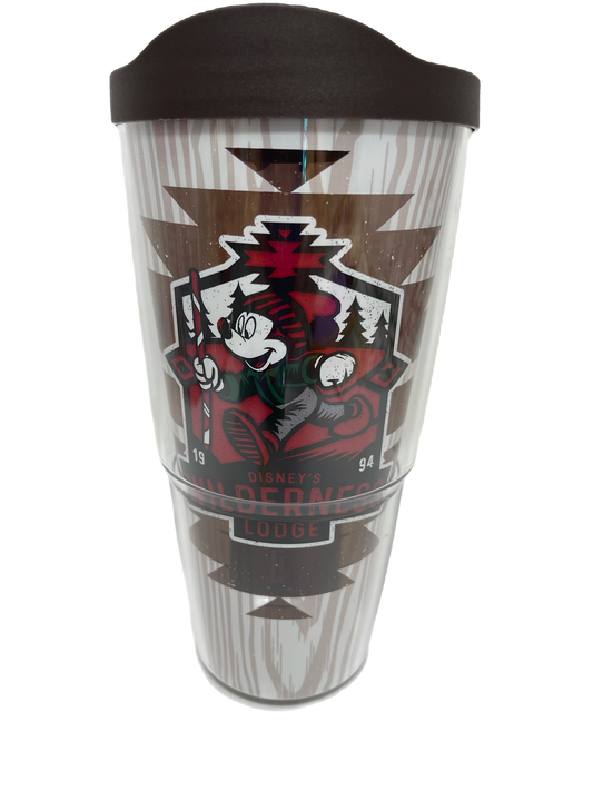 Disney Wilderness Lodge Mickey Tervis Tumbler Cup with Lid