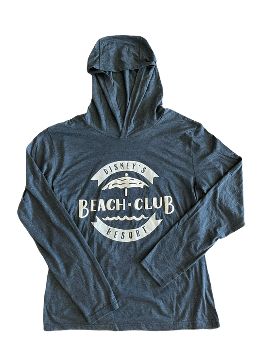 Disney Beach Club Resort Long Sleeve Pullover Hoodie Shirt