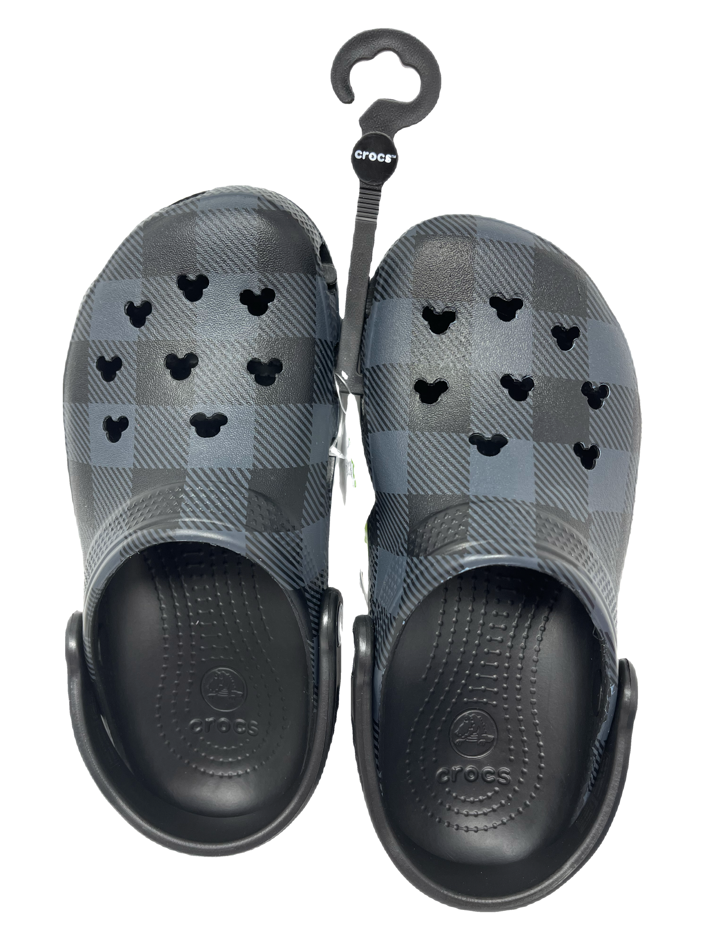 Disney Buffalo Plaid Autumn Mickey Crocs - Halloween 2021