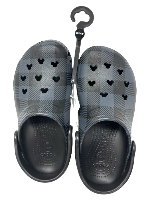 Disney Buffalo Plaid Autumn Mickey Crocs - Halloween 2021