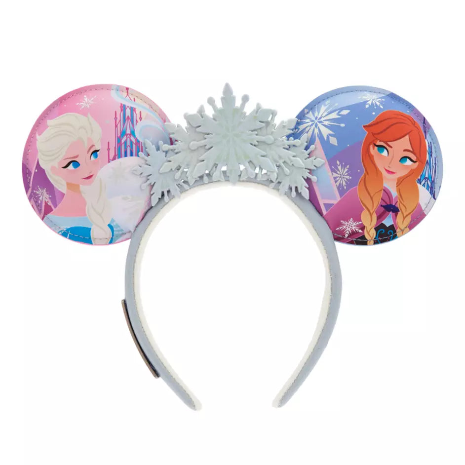 Disney Frozen Loungefly Anna & Elsa Ear Headband for Adults