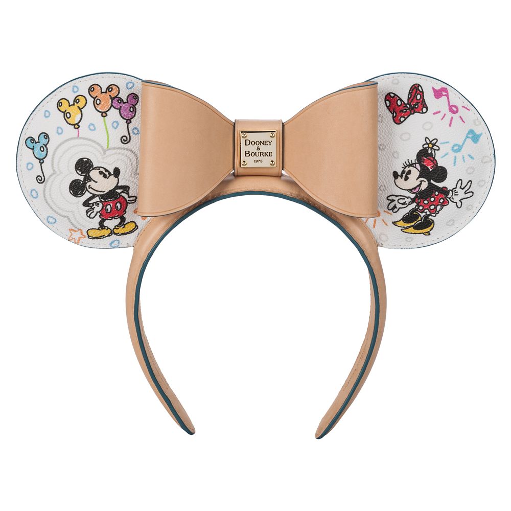 Disney Mickey & Minnie Ear Dooney & Bourke Headband for Adults