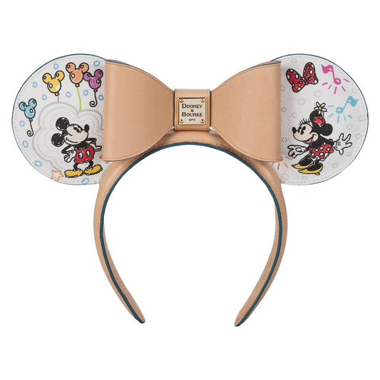 Disney Mickey & Minnie Ear Dooney & Bourke Headband for Adults
