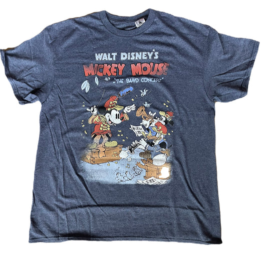 Walt Disney’s Mickey Mouse “The Band Concert” Shirt Small