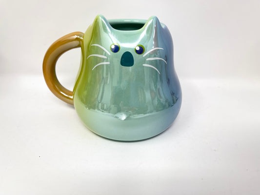 Disney Pixar Soul Mr. Mittens Iridescent Tie Dye Mug