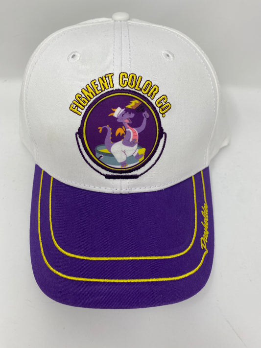 Disney Epcot Festival of the Arts 2020 Figment Color Co. Passholder Baseball Hat