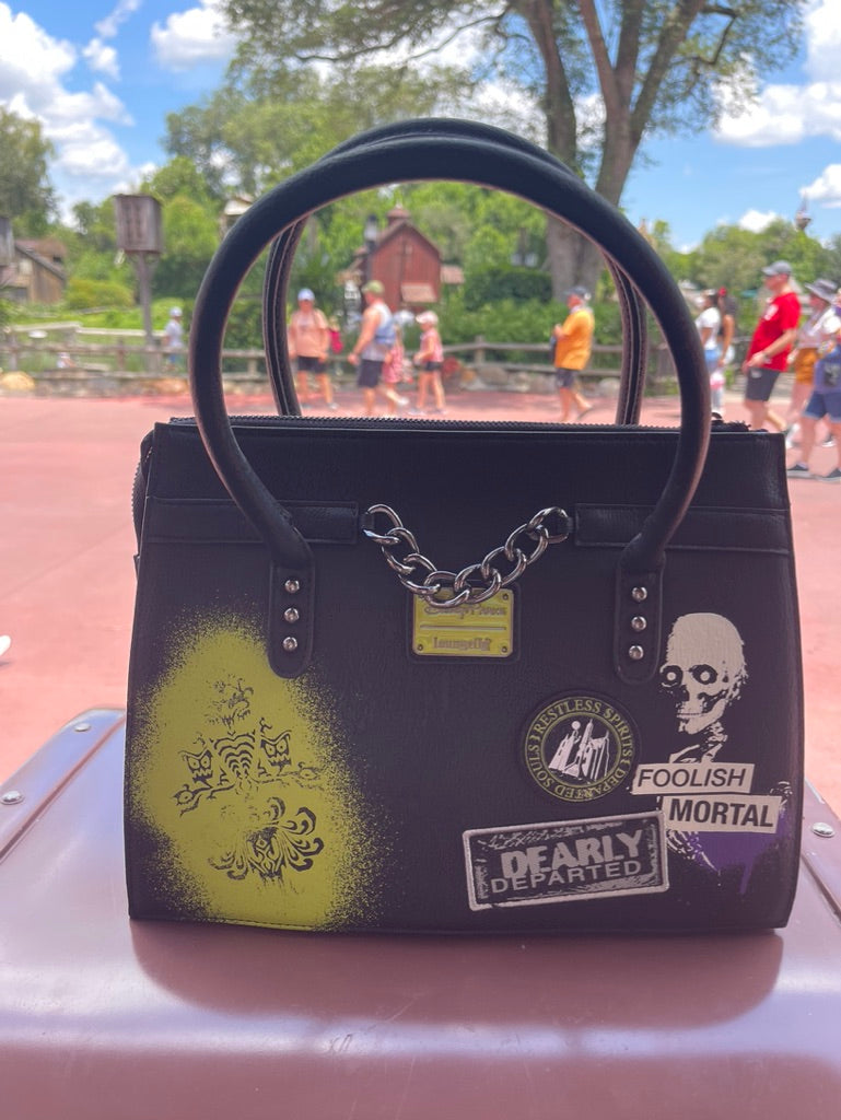 Disney Haunted Mansion Loungefly Crossbody Purse