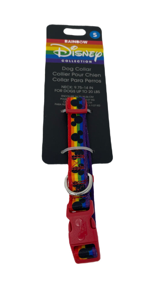 Disney Rainbow Disney Collection Mickey Mouse Dog Collar