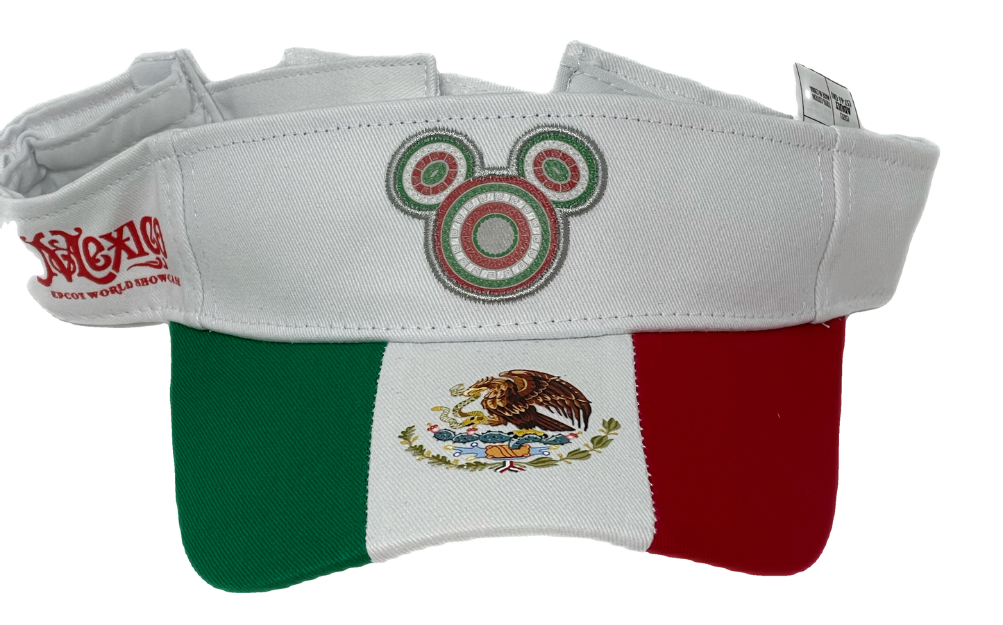 Disney Epcot Mexico World Showcase Mickey Visor for Adults