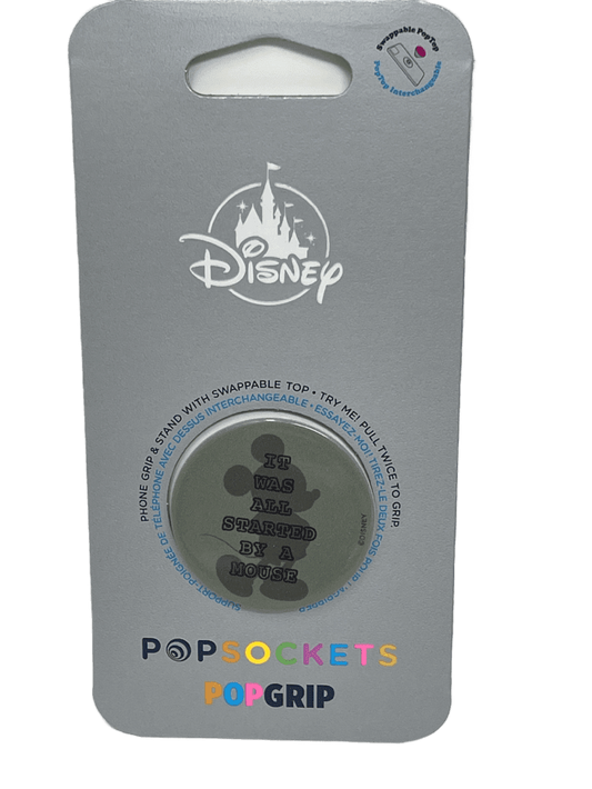 Disney Mickey It Was All Started By A Mouse PopSockets PopGrip