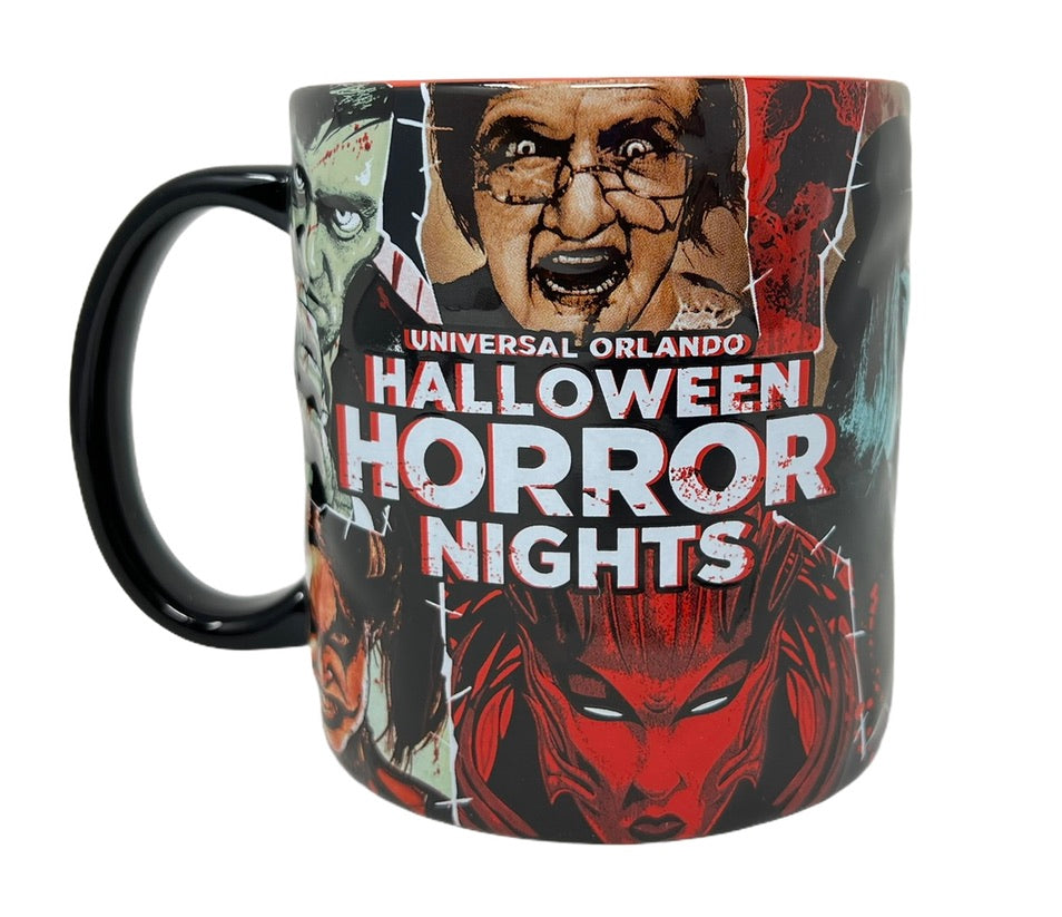 Universal Studios Halloween Horror Nights 2021 Icons Molded Mug