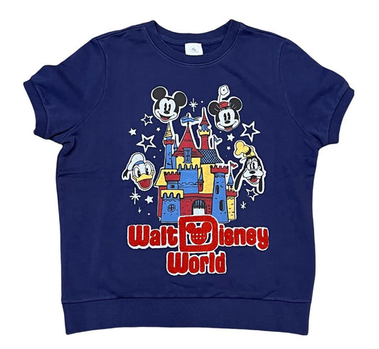 Walt Disney World Mickey Mouse and Friends Vintage Top for Women