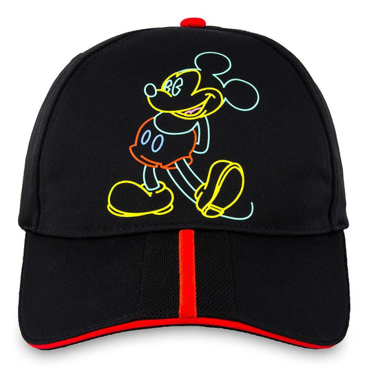 Disney Baseball Cap - Flashback Mickey Mouse Hat - Black - World of Treasures