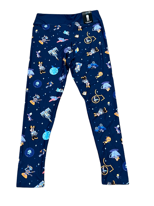 Walt Disney World 50th Anniversary Adult Leggings-7/8 Length