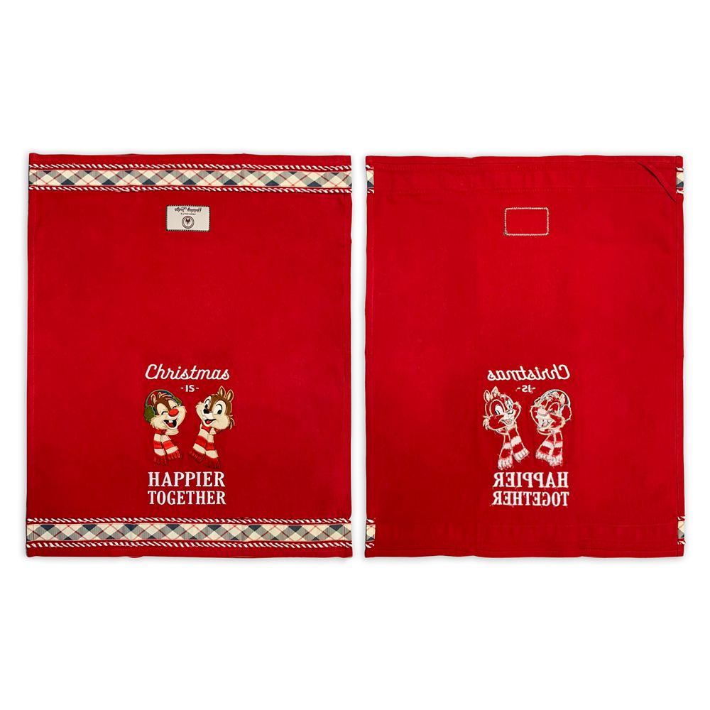 Disney Chip 'n Dale Holiday Kitchen Towel