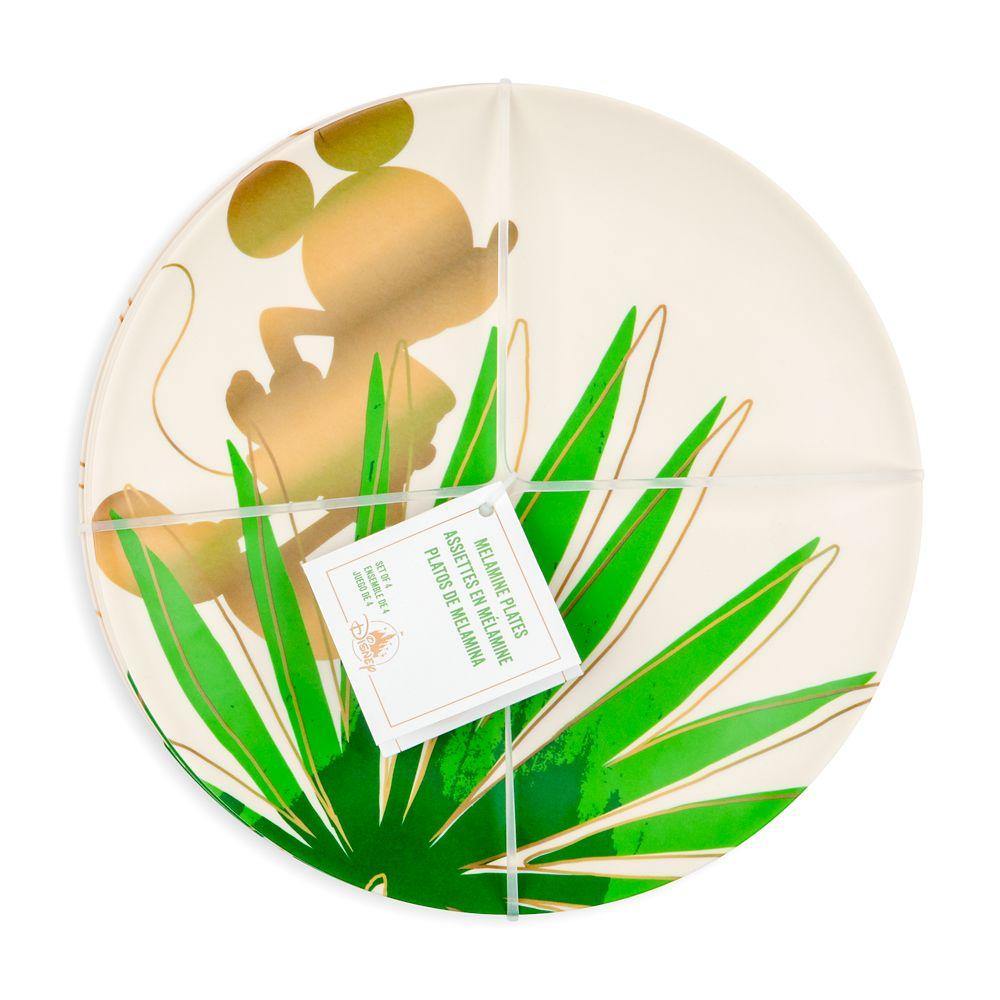 Disney Mickey Mouse Tropical Plate Set - World of Treasures