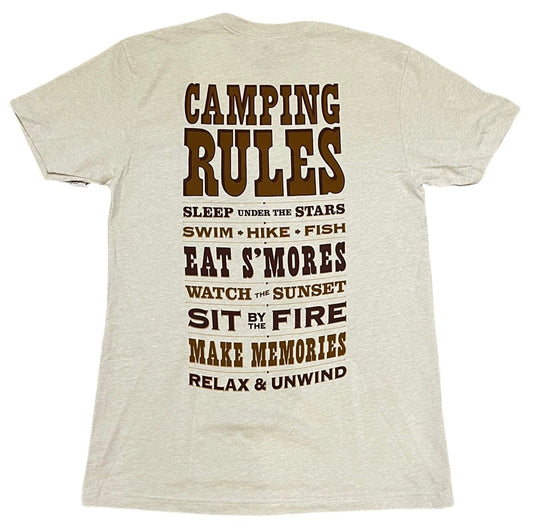 Disney Fort Wilderness 50th Anniversary Camping Rules Shirt