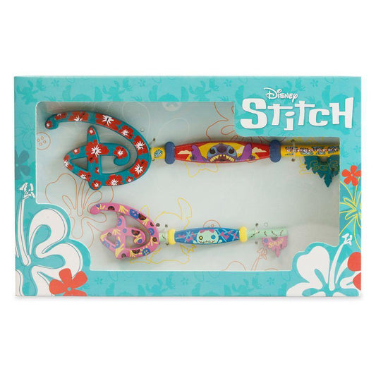 Disney Stitch and Scrump Collectible Key Set - World of Treasures