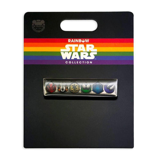 Disney Rainbow Collection Star Wars Icons Pin - World of Treasures