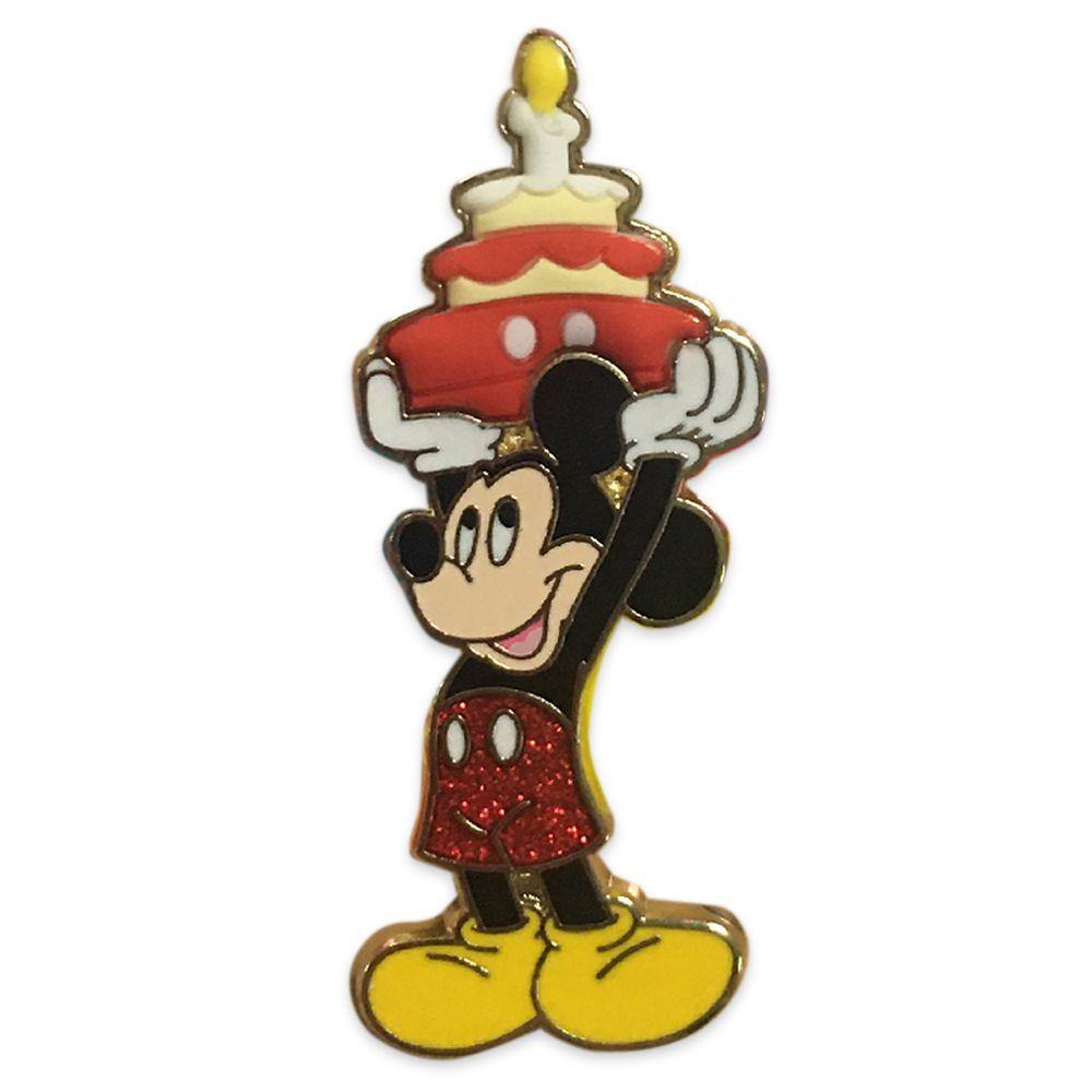 Disney Mickey Mouse Flair Birthday Pin - World of Treasures