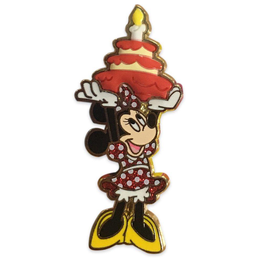 Disney Minnie Mouse Flair Birthday Pin - World of Treasures