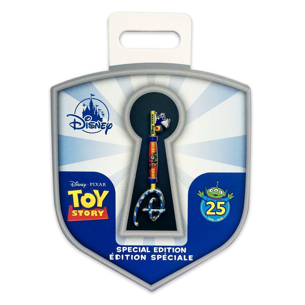 Disney Toy Story 25th Anniversary Collectible Key Pin – Special Edition - World of Treasures