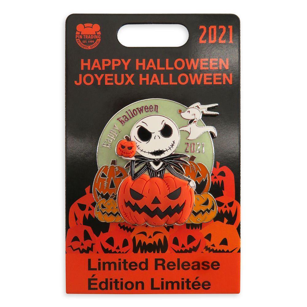 Disney Jack Skellington and Zero Pin – Halloween 2021 – Limited Release - World of Treasures