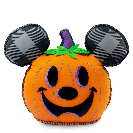 Disney Mickey Mouse Jack-o'-Lantern Pumpkin Halloween 2021 Pillow - World of Treasures