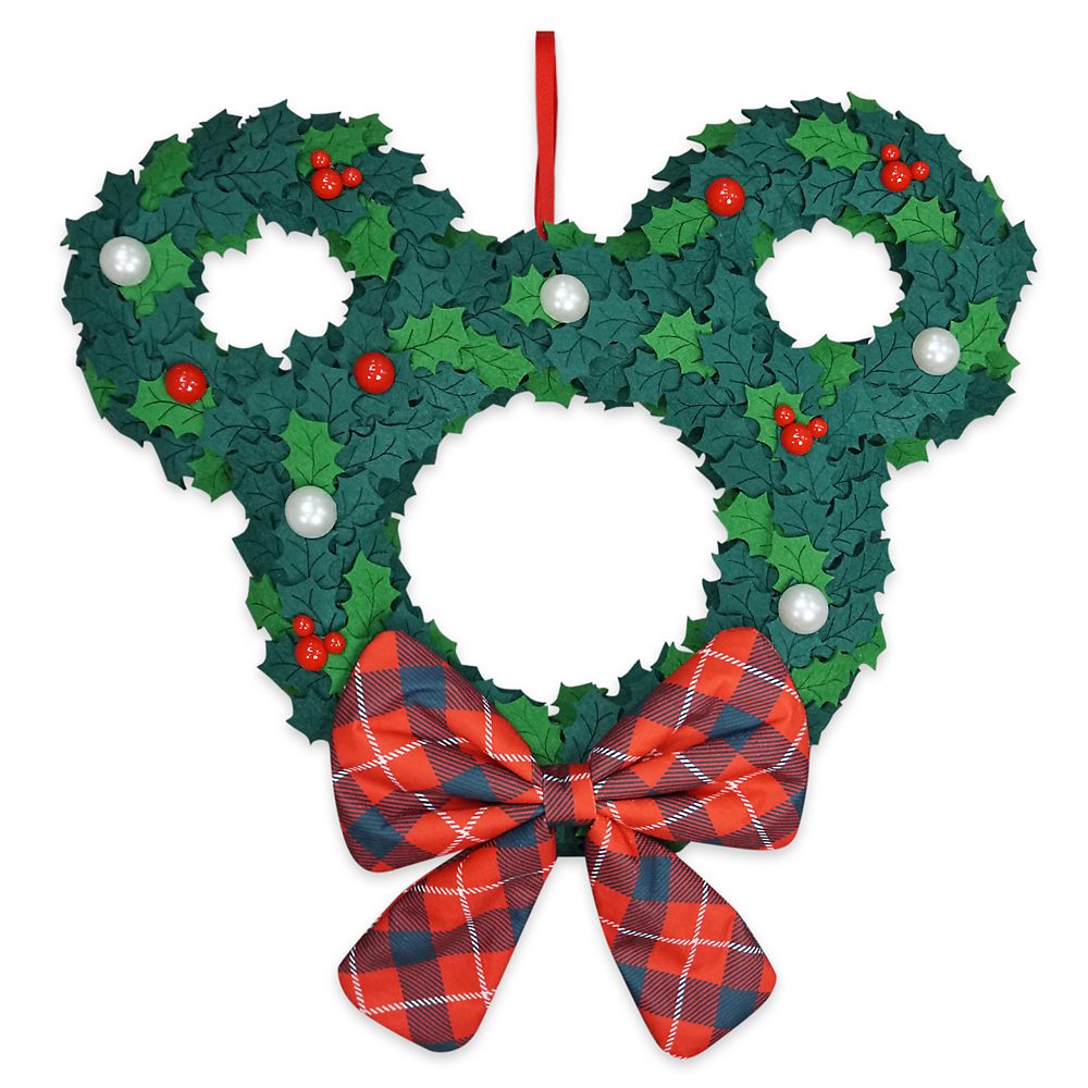 Disney Mickey Mouse Icon Felt Wreath