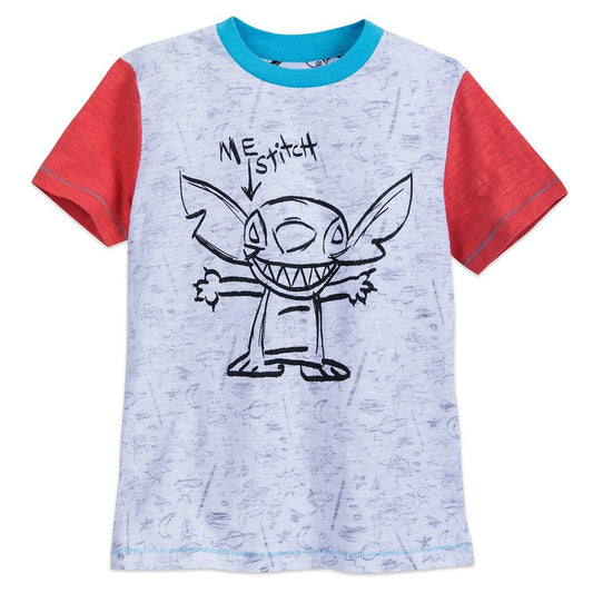 Disney Boy's Shirt - Stitch - Me Stitch T-Shirt. - Size XL - World of Treasures