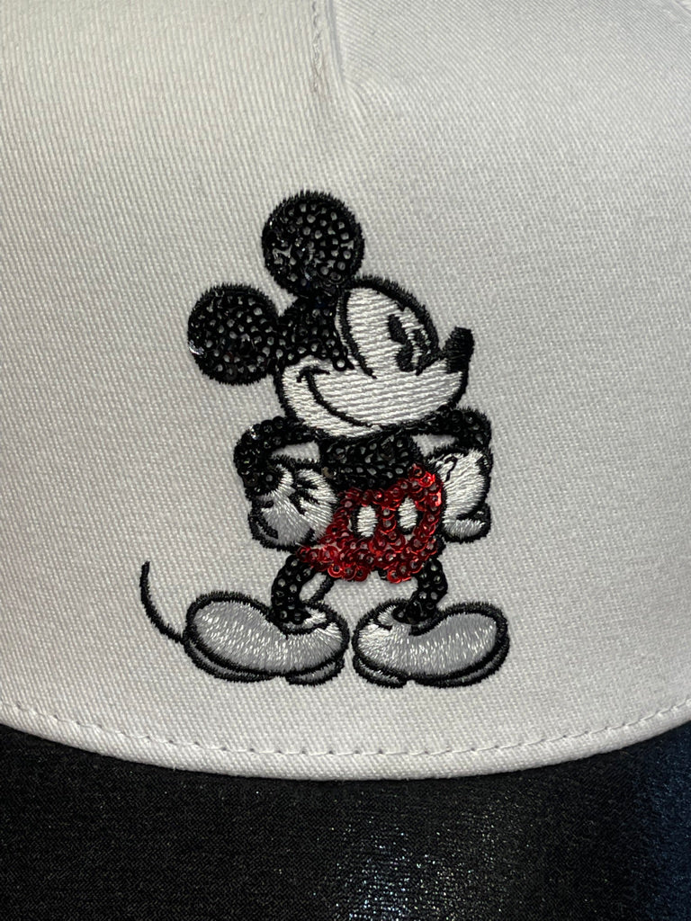 Mickey Mouse Sequined Baseball Cap for Adults