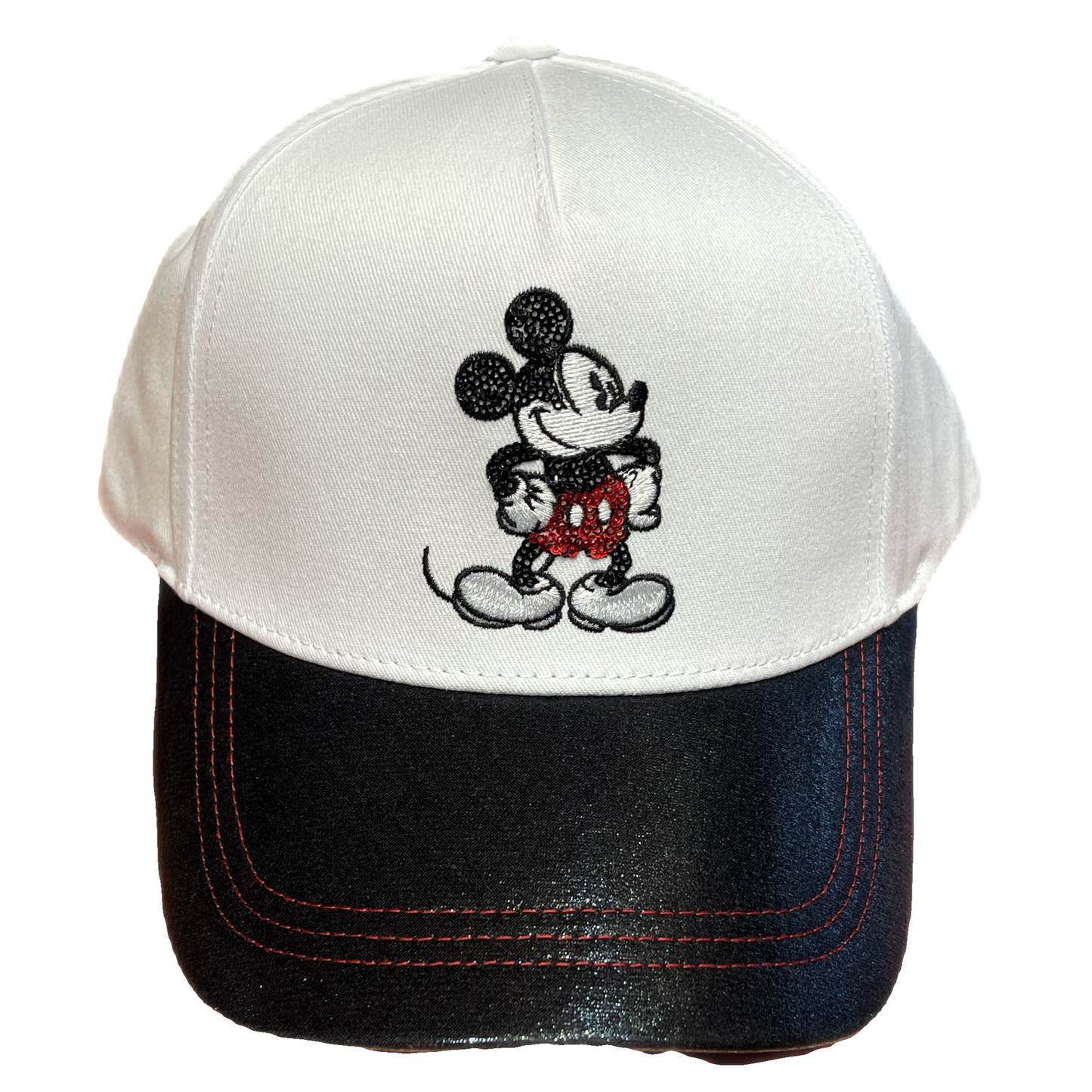 Mickey Mouse Sequined Baseball Cap for Adults