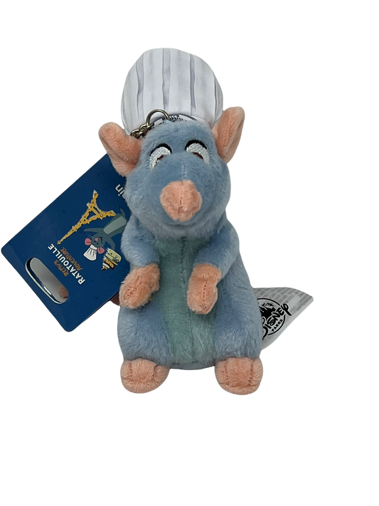 Disney Epcot Remy’s Ratatouille Adventure Remy Plush Keychain Clip