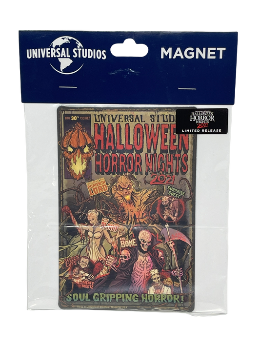 Universal Studios Halloween Horror Nights Soul Gripping Magnet-Limited Edition