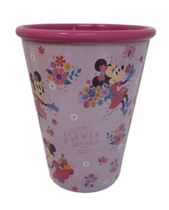 Disney Epcot 2021 Flower and Garden Festival Minnie Mouse Cup Tumbler