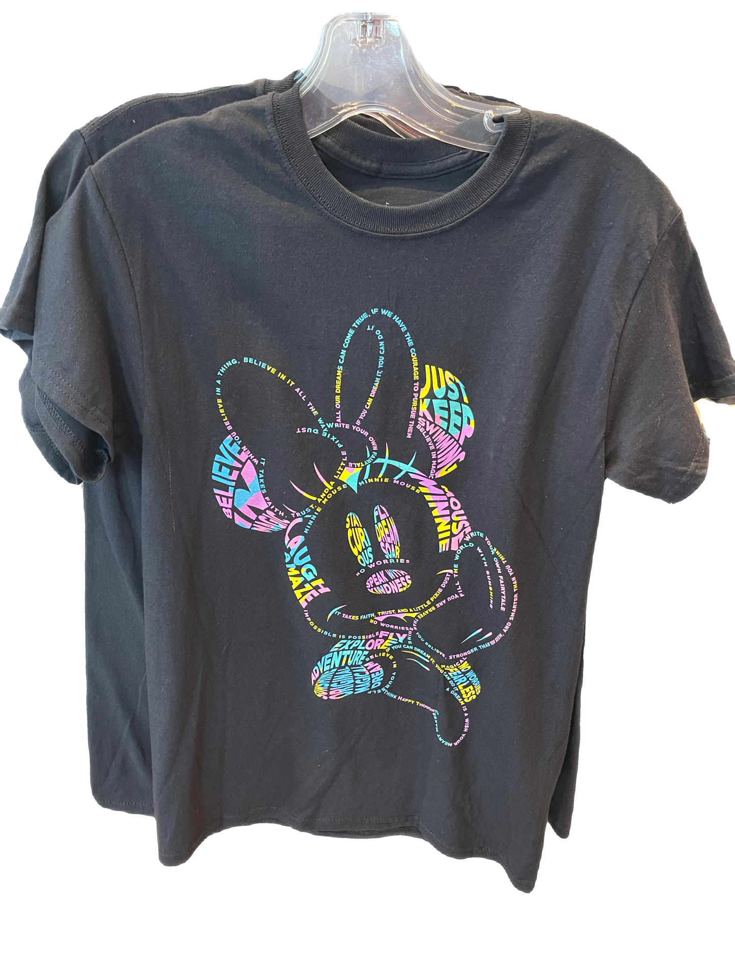 Disney Phrases Minnie Tie Dye Shirt