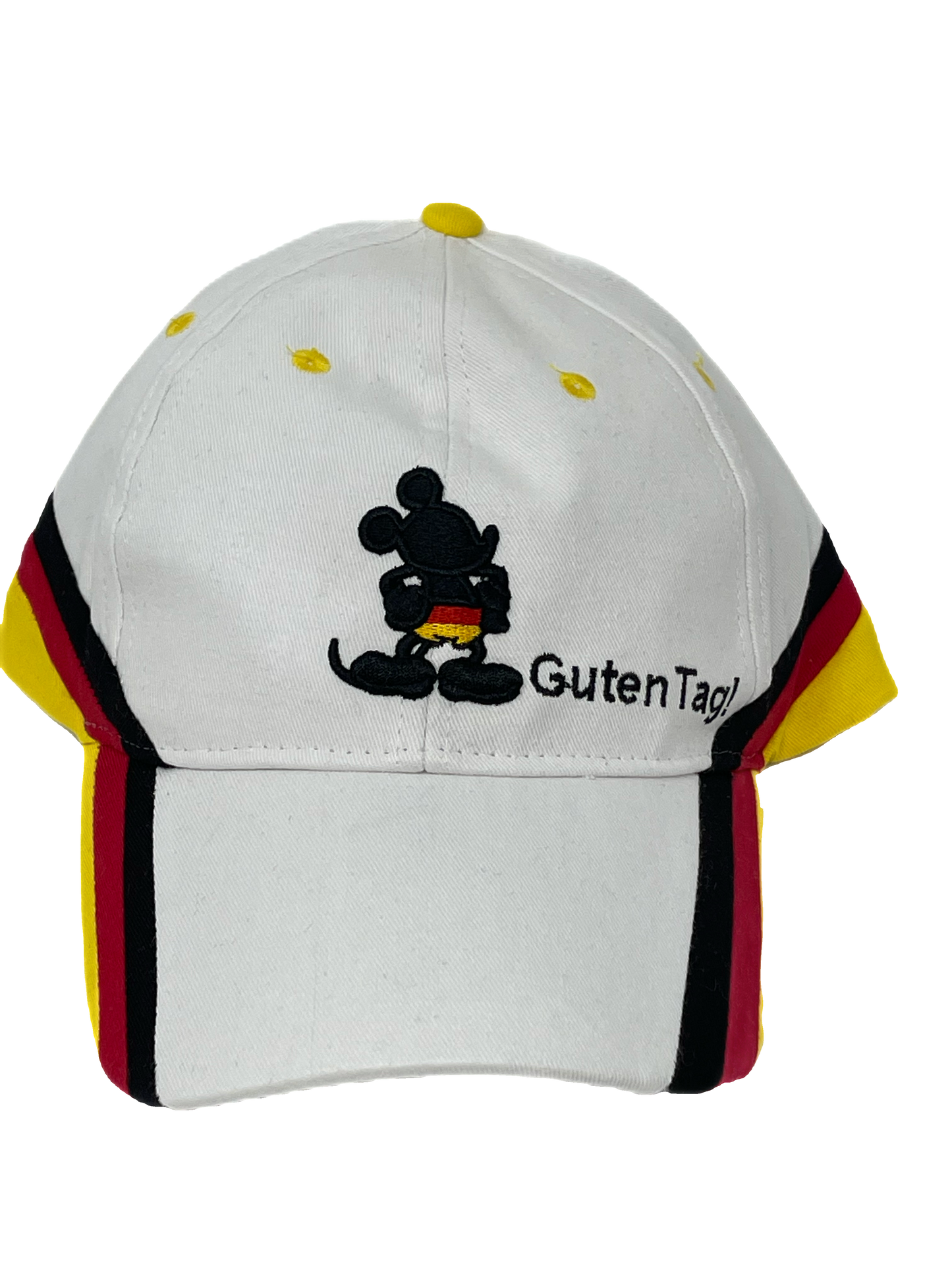 Disney Epcot Germany World Showcase Mickey Guten Tag Baseball Hat for Adults