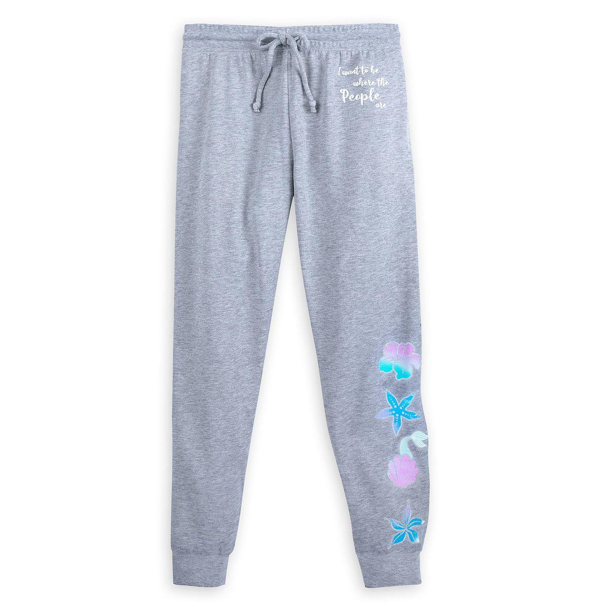 Disney Women's Pants - Little Mermaid Jogger Pants - World of Treasures