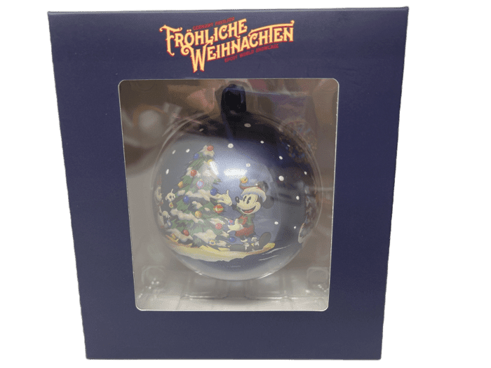 Disney Epcot Germany Frohliche Weihnachten Mickey and Minnie Ornament