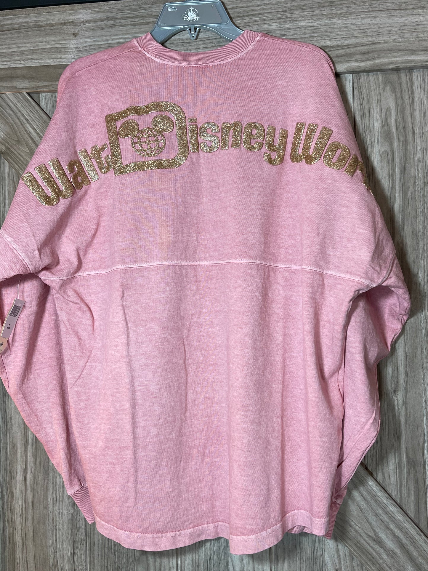 Walt Disney World Briar Rose Gold Glitter Spirit Jersey for Adults