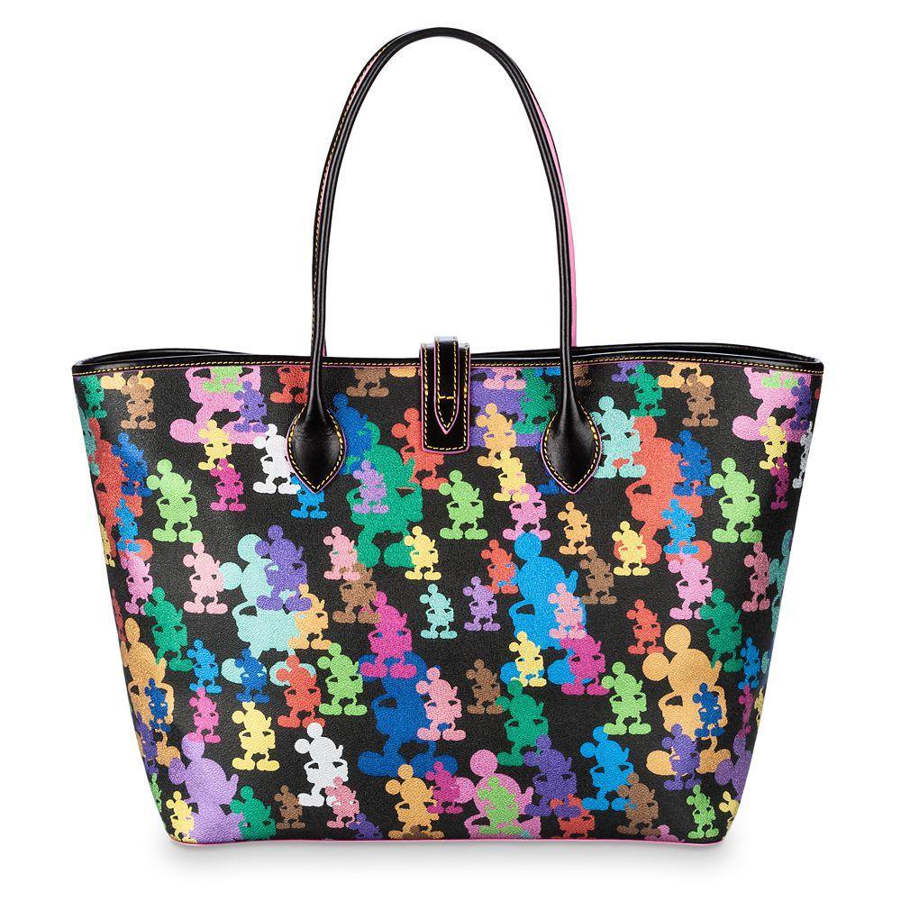 Disney Dooney and Bourke Mickey Mouse 10th Anniversary Tote Bag Purse - World of Treasures