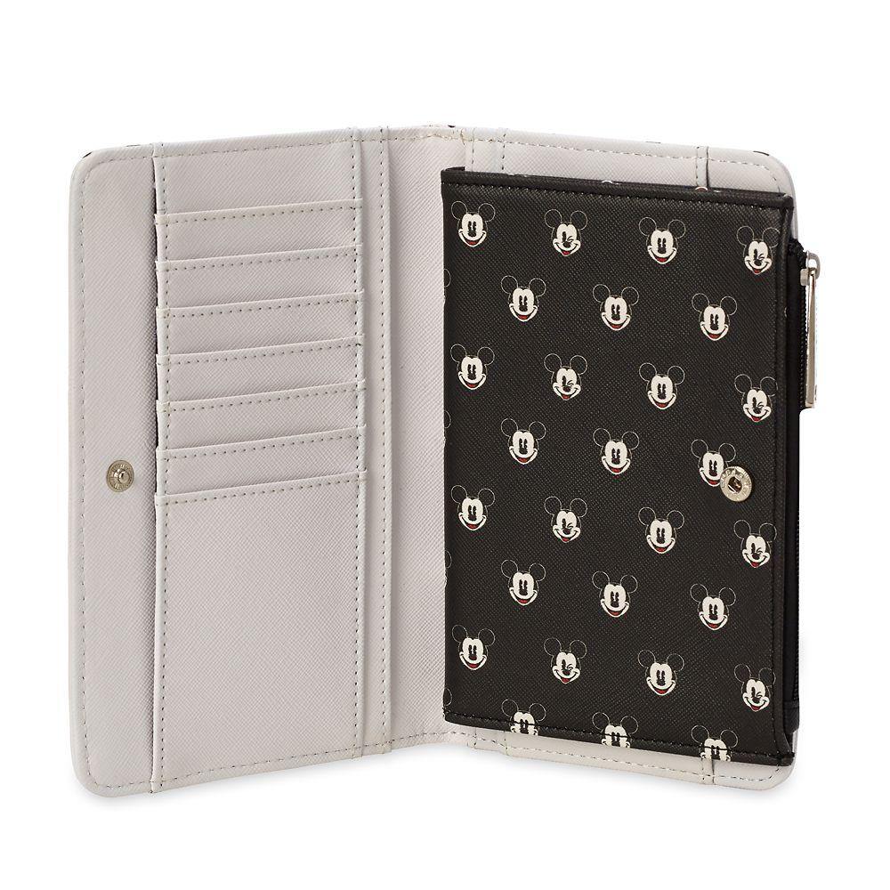 Disney Mickey Mouse Faces Wallet by Loungefly - World of Treasures