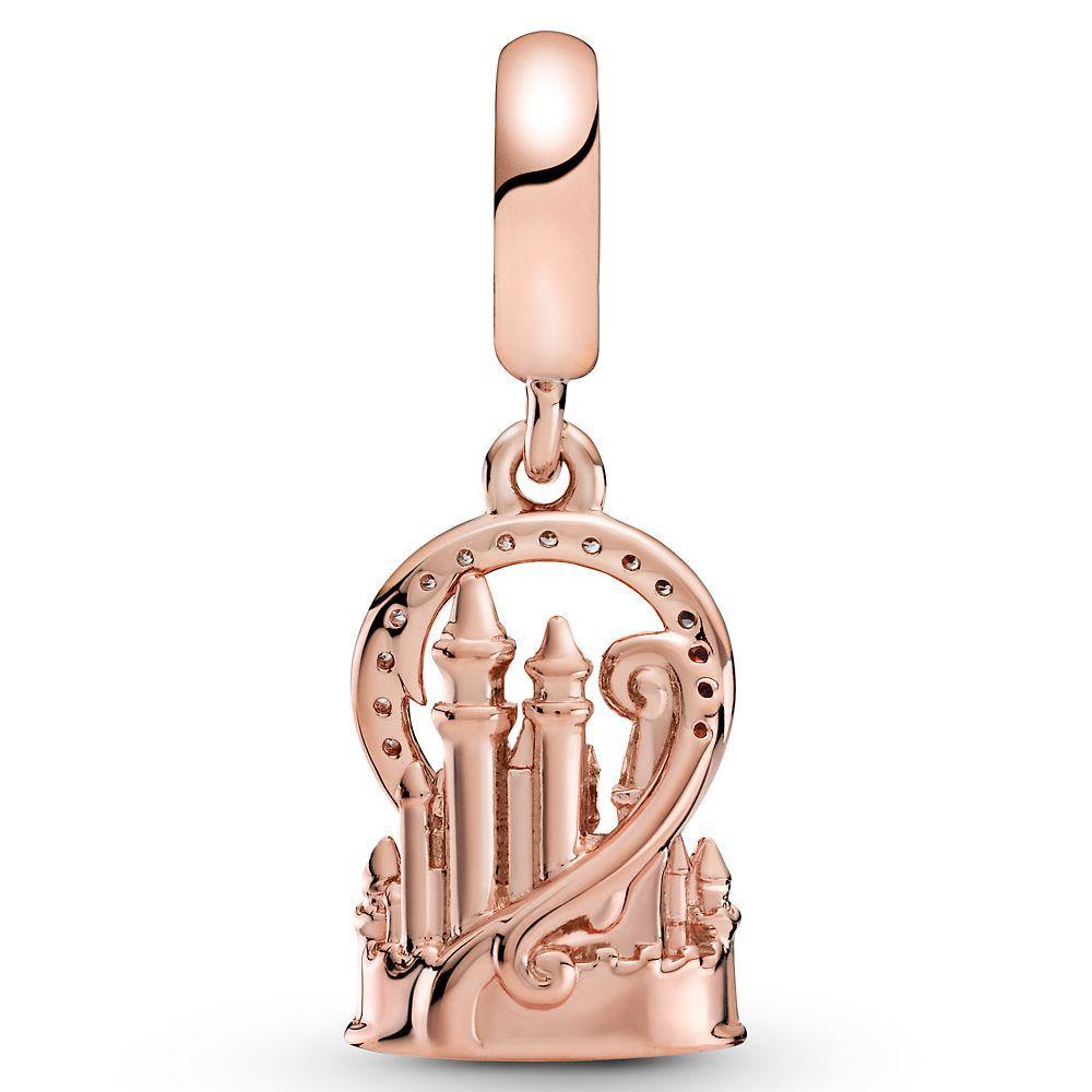 Disney Fantasyland Castle Charm by Pandora Jewelry – Rose Gold - World of Treasures