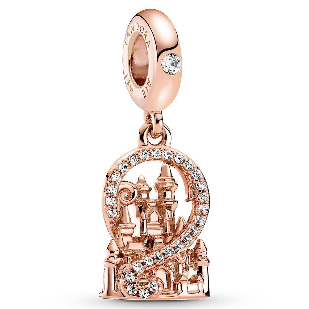 Disney Fantasyland Castle Charm by Pandora Jewelry – Rose Gold - World of Treasures