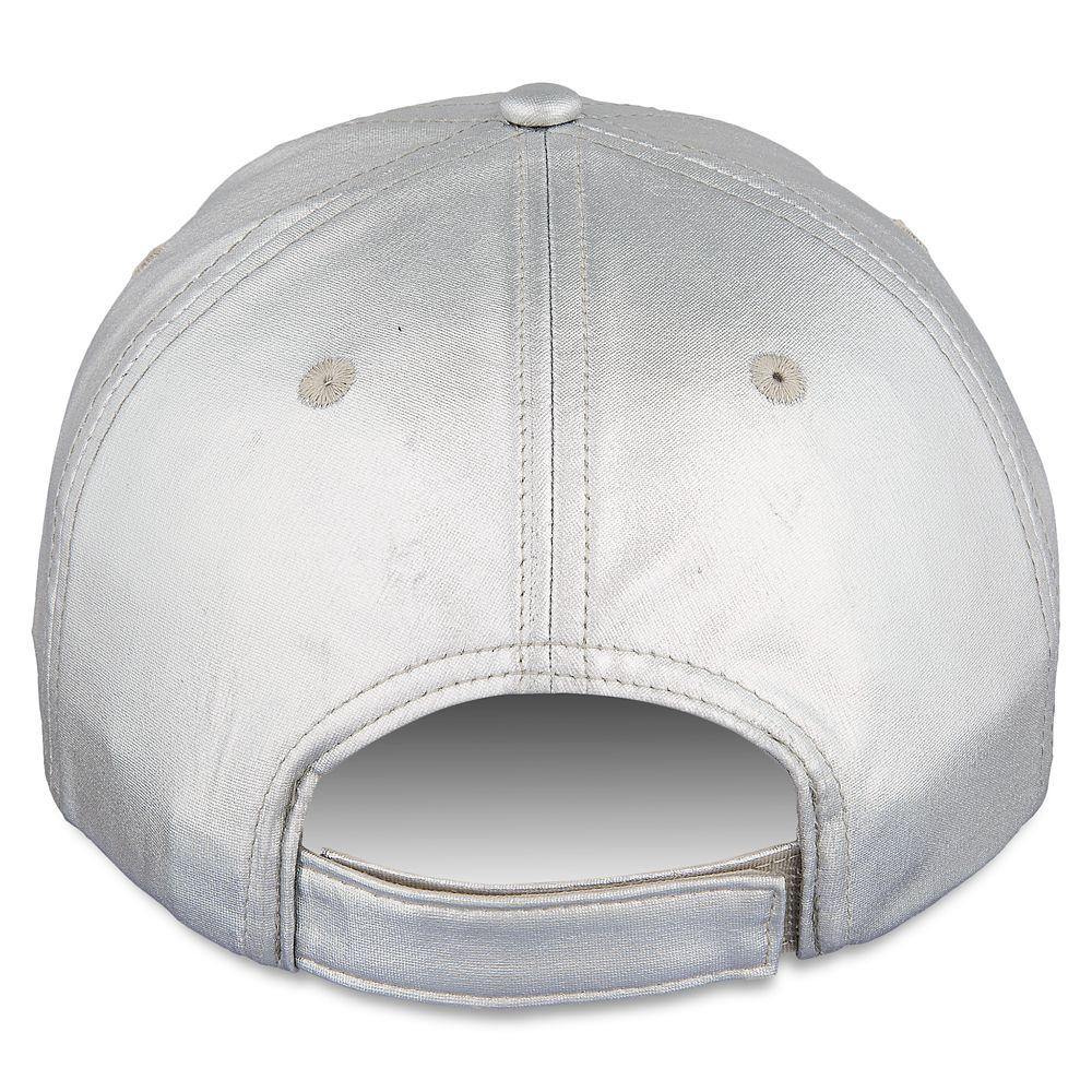 Mickey Mouse Timeless Silver Baseball Hat for Women - World of Treasures