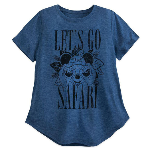 Mickey Mouse ''Let's Go Safari'' T-Shirt for Women – Disney's Animal Kingdom - World of Treasures