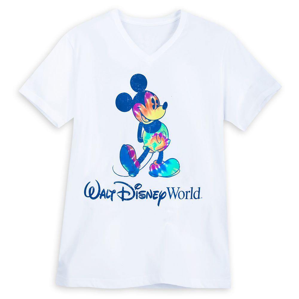 Mickey Mouse Tie-Dye Print T-Shirt for Adults – Walt Disney World - World of Treasures